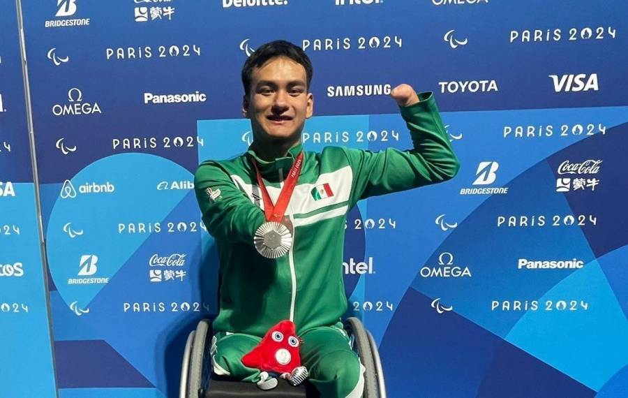 Ángel Camacho conquista la medalla de plata para México en para natación