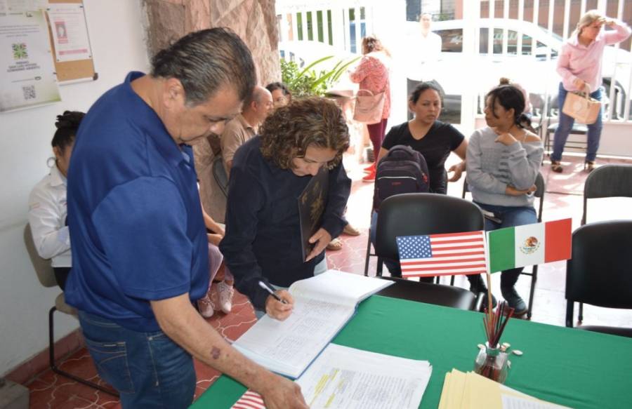 Gobierno estatal ha entregado más de 500 pasaportes americanos en tres años