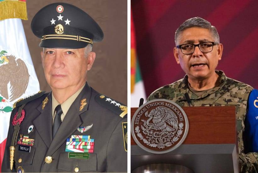 Ricardo Trevilla Trejo y Raymundo Pedro Morales, nuevos titulares de Sedena y Semar