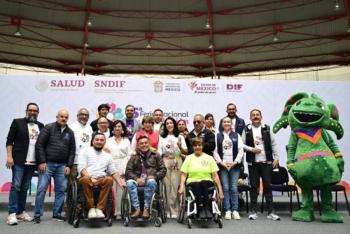 Reafirma Delfina G&oacute;mez compromiso por la inclusi&oacute;n y fomento al deporte de personas con discapacidad