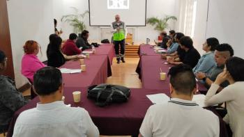 Inauguran curso de primeros auxilios para periodistas en la Ciudad de M&eacute;xico