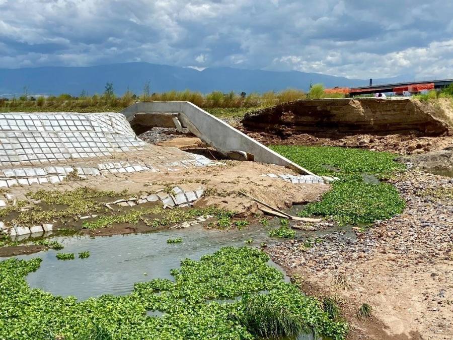 Colapsa estructura del Parque Ecológico de Texcoco