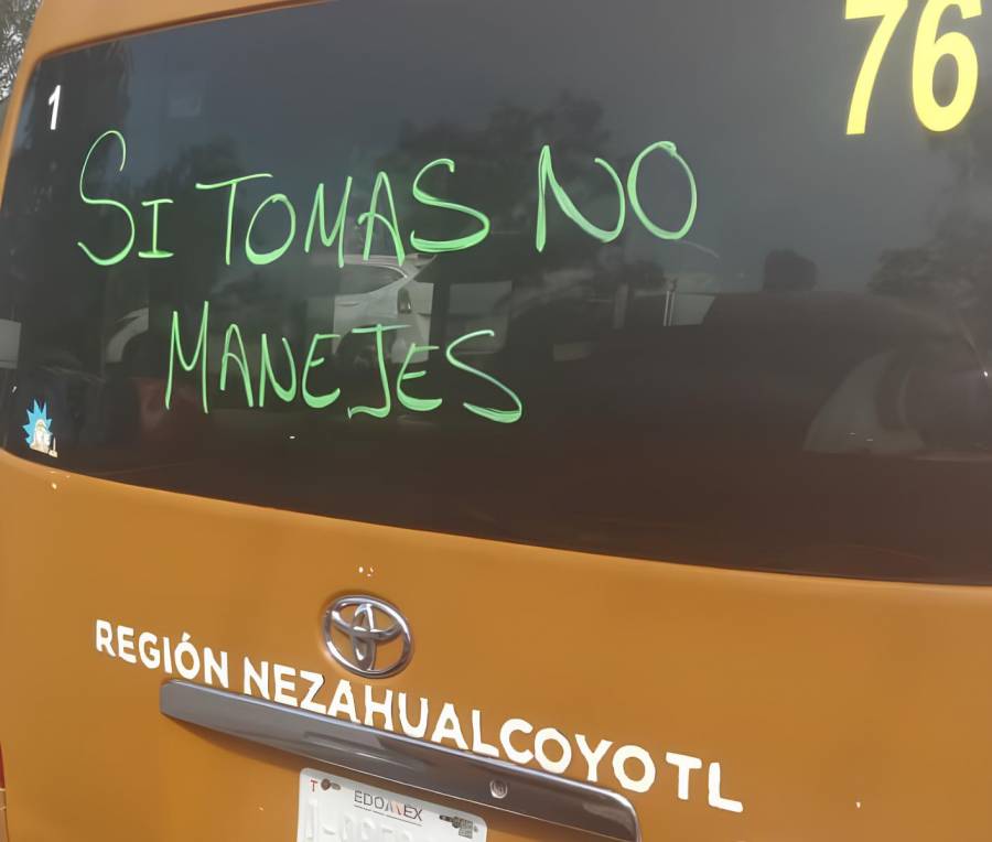 Neza realiza programa de educación vial con apoyo de choferes