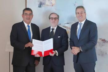 Gobierno fortalece cooperaci&oacute;n con empresas Espa&ntilde;olas para fortalecer la econom&iacute;a en Puebla
