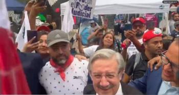 Ministro Luis Mar&iacute;a Aguilar destaca la importancia de la independencia judicial en visita a trabajadores del Poder Judicial