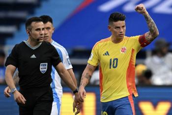 De la mano de James Rodr&iacute;guez, Colombia se toma revancha con Argentina