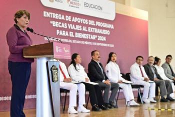 Promueven educaci&oacute;n en el extranjero con becas para 400 mexiquenses