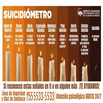 10 de septiembre D&iacute;a Internacional para la prevenci&oacute;n del Suicidio