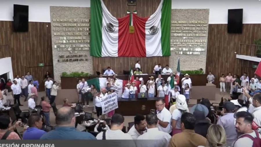 Protestas en Yucatán y Puebla contra reforma al Poder Judicial