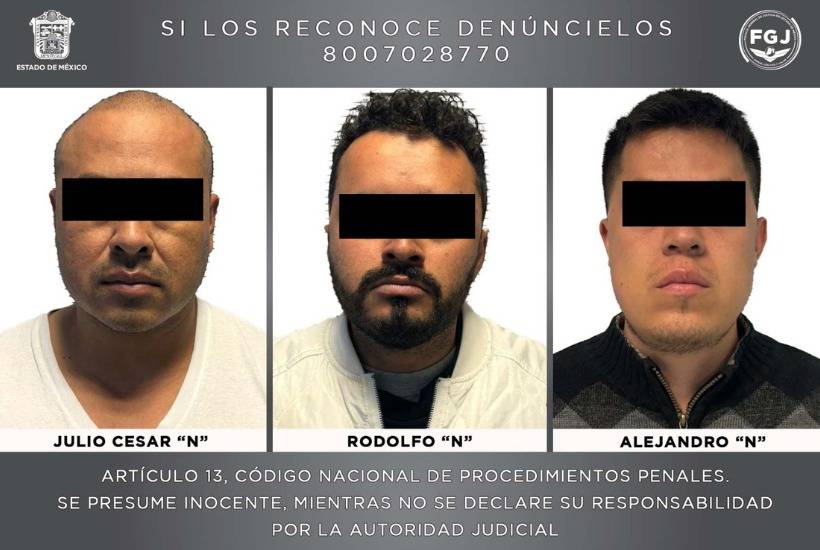 Detienen a tres policías de investigación del Edomex por robo millonario a empresa