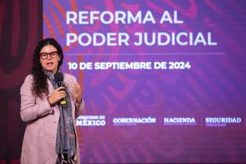 Justicia al servicio de la pol&iacute;tica, nepotismo y otros vicios del Poder Judicial hacen necesaria la reforma: Segob