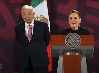 Guti&eacute;rrez Muller aclara c&oacute;mo quedar&aacute;n ella y AMLO viviendo en distintos lugares a partir del 1 de octubre