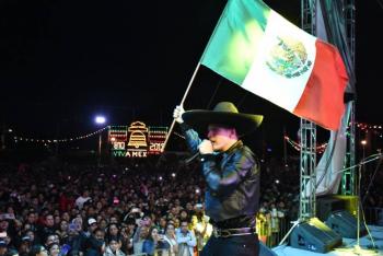 Todo listo para verbena popular para Grito en Neza