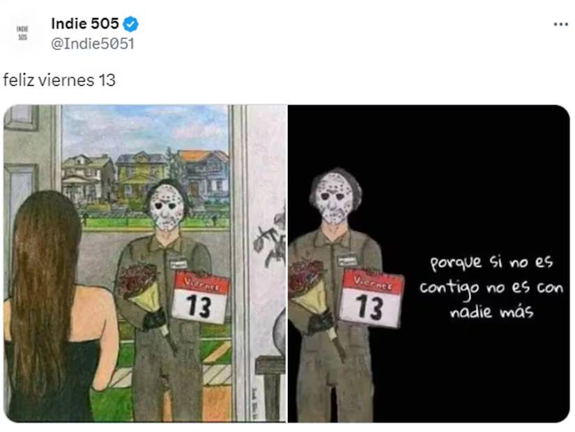 Los mejores memes sobre el “viernes 13”