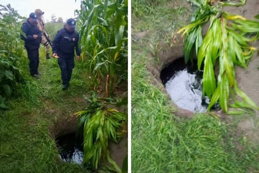 Asegura SSEM y Sedena toma clandestina de hidrocarburo en Huehuetoca