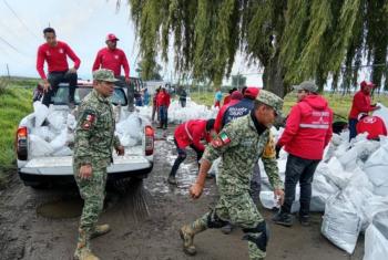 Basura y lirio equivalente a 1.2 albercas ol&iacute;mpicas fue retirada para destapar el R&iacute;o Lerma