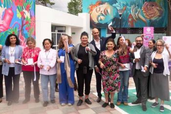 Promete Brugada construir 200 Cendis en Utop&iacute;as y alcald&iacute;as