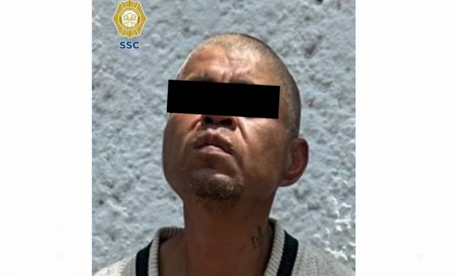 Detienen a hombre por homicidio en Azcapotzalco; Tiene historial de 11 ingresos a prisi&oacute;n
