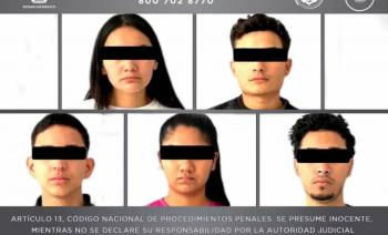 Capturan a cinco personas acusadas de robo en el Edomex; cuatro de origen venezolano