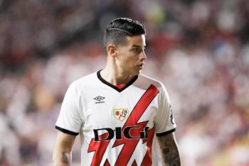 El Rayo Vallecano gana al Osasuna en el regreso de James Rodr&iacute;guez a LaLiga