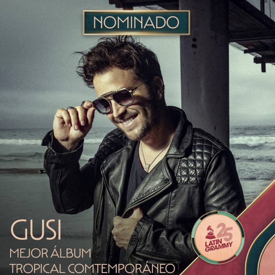 Gusi celebra nominaci&oacute;n a los Latin Grammy con 