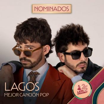 Lagos reafirma su &eacute;xito en el pop latino con dos nominaciones al Latin Grammy