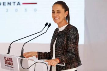 Sheinbaum descarta tensi&oacute;n pol&iacute;tica tras reforma al Poder Judicial y critica a Zedillo
