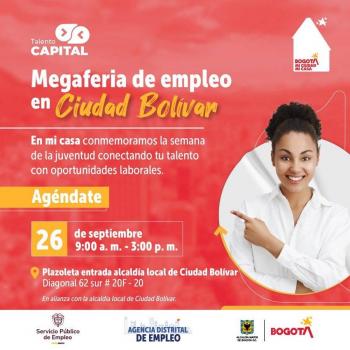 Bogot&aacute; ofrece m&aacute;s de 1,300 puestos de trabajo en nueva iniciativa de empleo