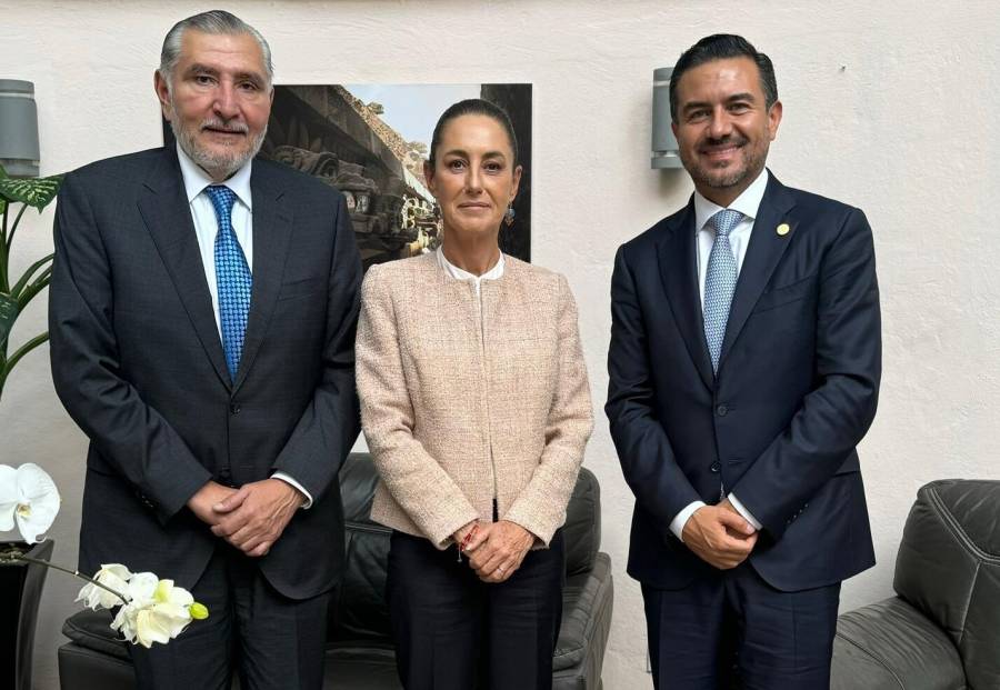 Sheinbaum recibe a Miguel Ángel Yunes Márquez