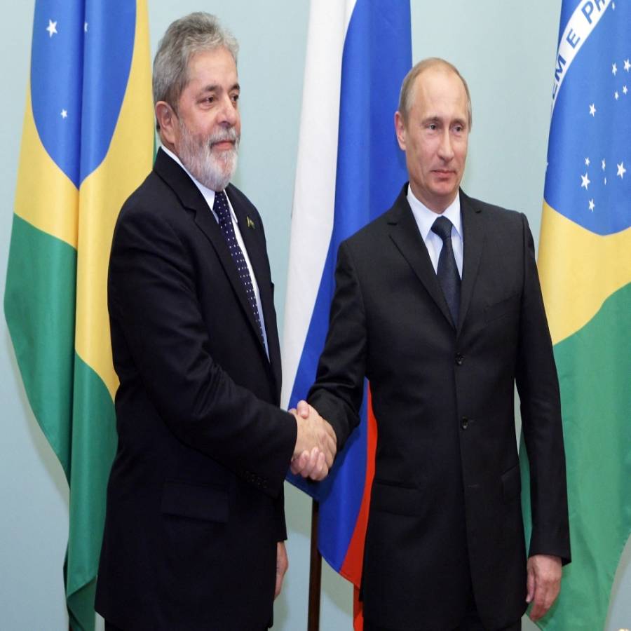 Putin y Lula da Silva discuten propuesta de paz en Ucrania