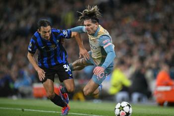 Manchester City e Inter de Mil&aacute;n empatan sin goles en su inicio en la Champions