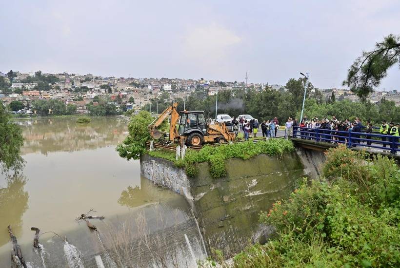 Autoridades en alerta ante aumento de niveles en presa “Los Cuartos”