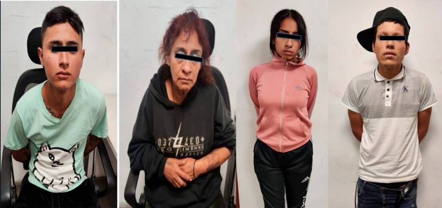Polic&iacute;as de Neza detienen a cuatro personas por lesiones con arma de fuego y por amenazas con una granada