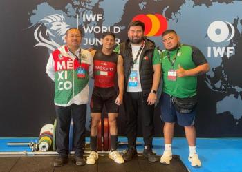 Arranca M&eacute;xico su actuaci&oacute;n en el Mundial Juvenil de Halterofilia