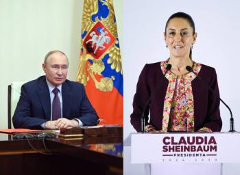 Putin declina invitaci&oacute;n para asistir a toma de posesi&oacute;n de Sheinbaum