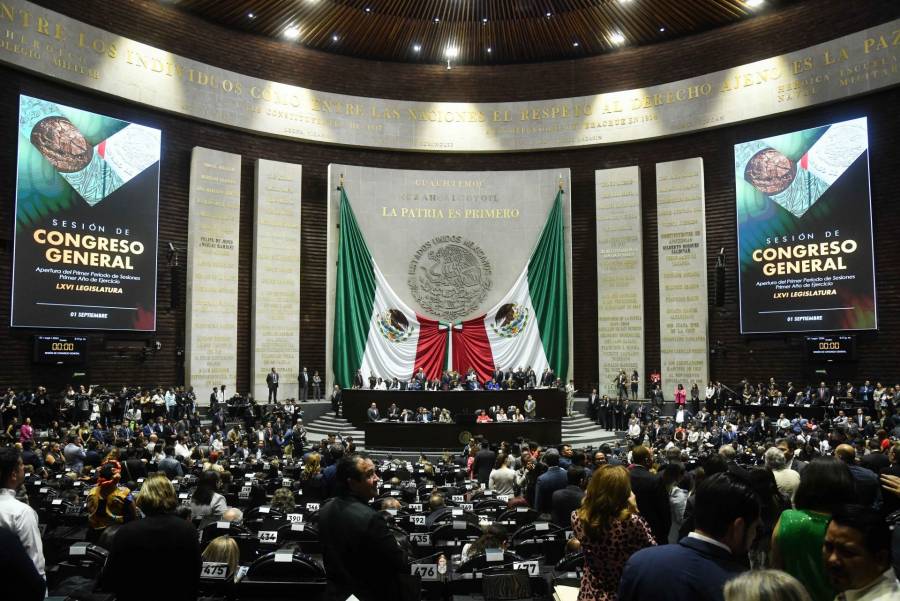 Blindan Cámara de Diputados para toma de posesión de Sheinbaum