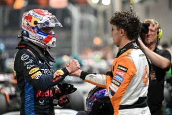 Lando Norris firma la 'pole' en el GP de Singapur con Max Verstappen segundo