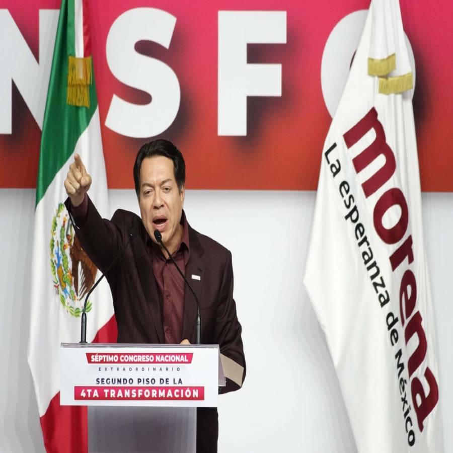 Mario Delgado se despide como presidente nacional de Morena