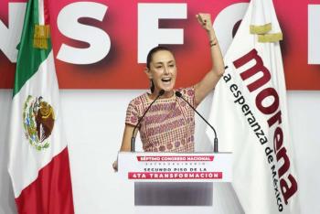 Claudia Sheinbaum celebra nueva dirigencia de Morena y destaca compromiso con la 4T