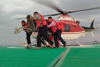 Contribuyen “Rel&aacute;mpagos” en el traslado a&eacute;reo de &oacute;rganos y tejidos