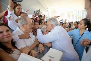 AMLO se despide de Morena y le pide apoyar a Claudia en esta segunda etapa de la 4T