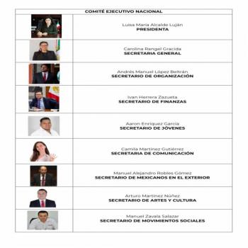 Alcalde va a la presidencia de Morena e hijo de AMLO a secretar&iacute;a de Organizaci&oacute;n