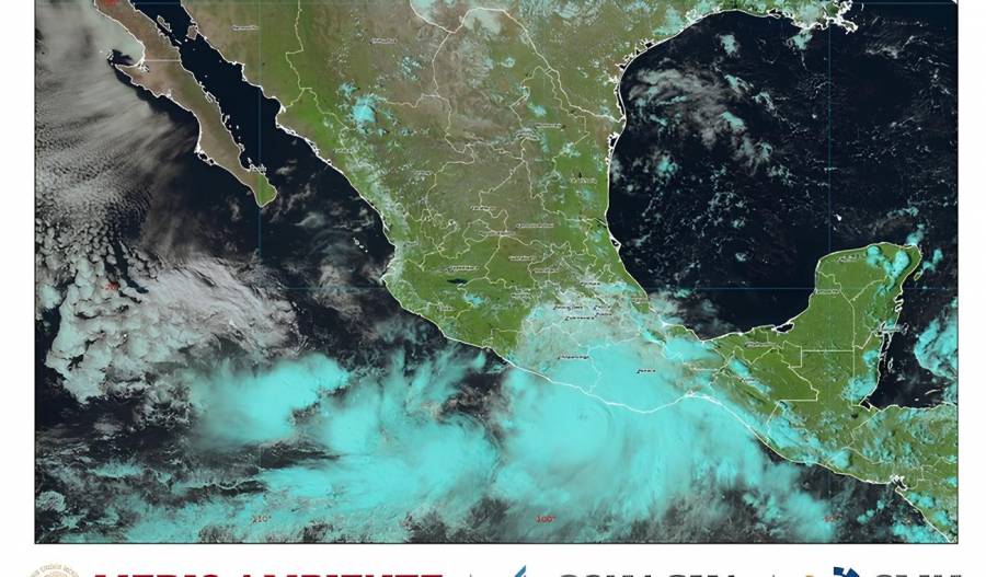Huracán “John” se intensifica a categoría 2