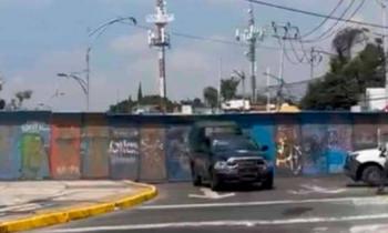 San L&aacute;zaro resguardado para evitar que manifestantes empa&ntilde;en toma de protesta de Sheinbaum