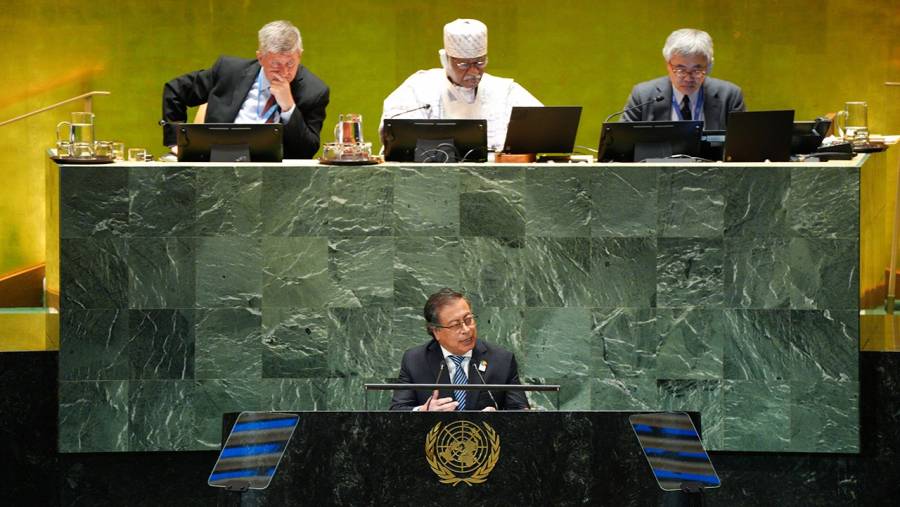 Una democracia global que planifique I. A. con energ&iacute;as limpias y permita emancipar a la humanidad: Petro en la ONU