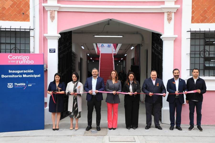 Inaugura Ayuntamiento de Puebla Dormitorio municipal en Centro Histórico