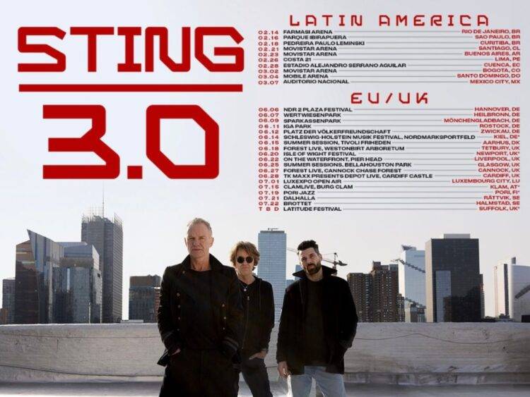Sting regresa a M&eacute;xico, tras 10 a&ntilde;os para un concierto en el Auditorio Nacional