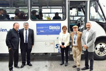 “Ciencia a bordo”, programa de divulgaci&oacute;n que impacta a 13 mil j&oacute;venes