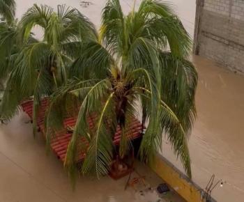 CFE corta energ&iacute;a el&eacute;ctrica en zona Diamante, Acapulco, como medida de seguridad por inundaciones
