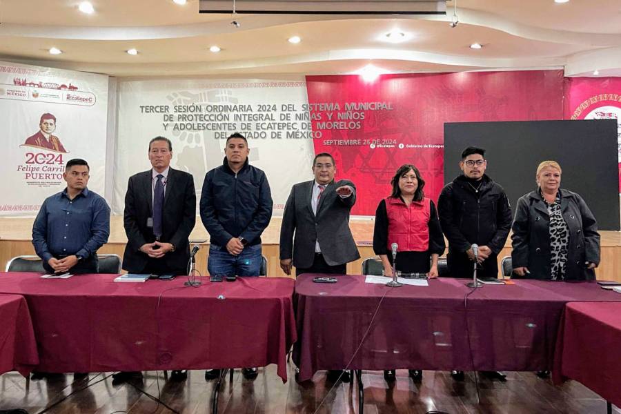 Gobierno de Ecatepec aprueba Programa de Protección Integral de Niñas, Niños y Adolescentes